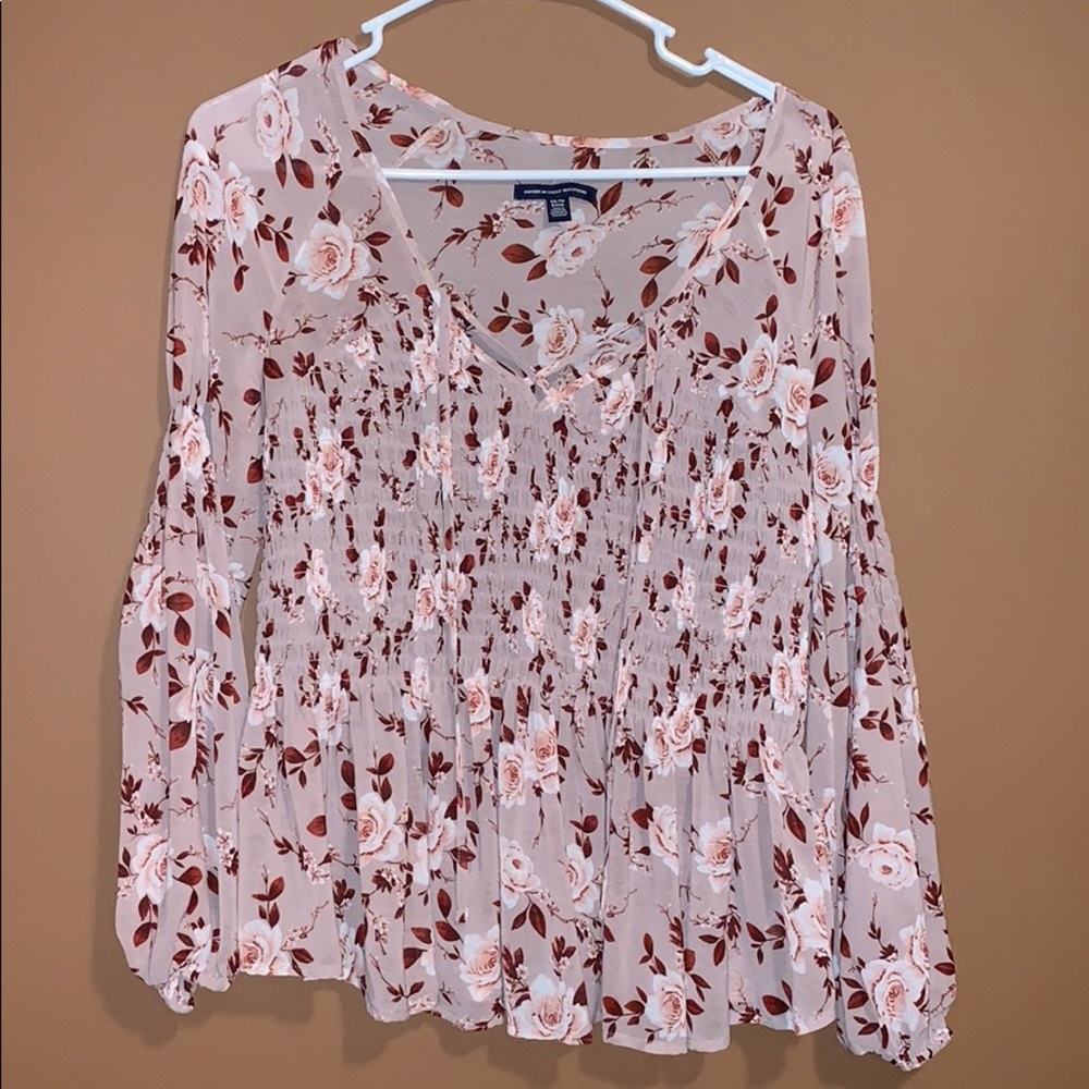 Flower flowy shirt